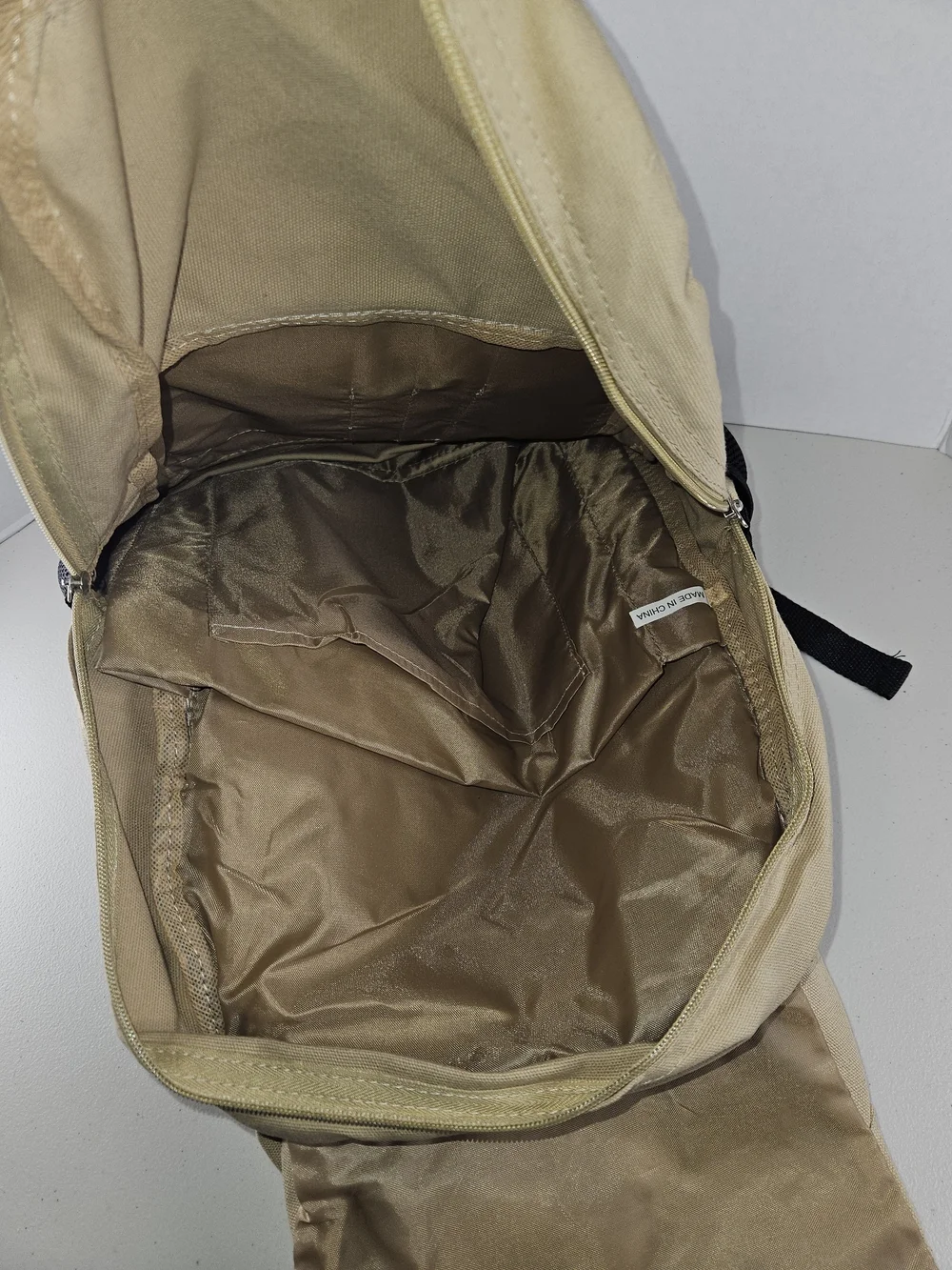 NRA-ILA Tan Tactical Backpack with Black Accents